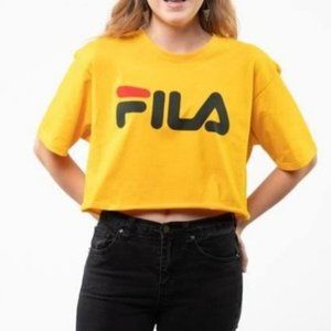 FILA Cropped Tee- Shirt Size Medium